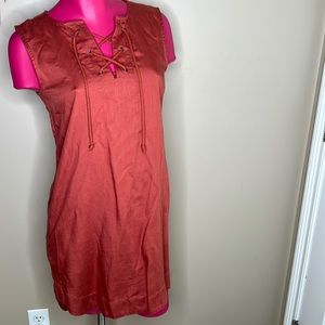Loft Lace Up Dress